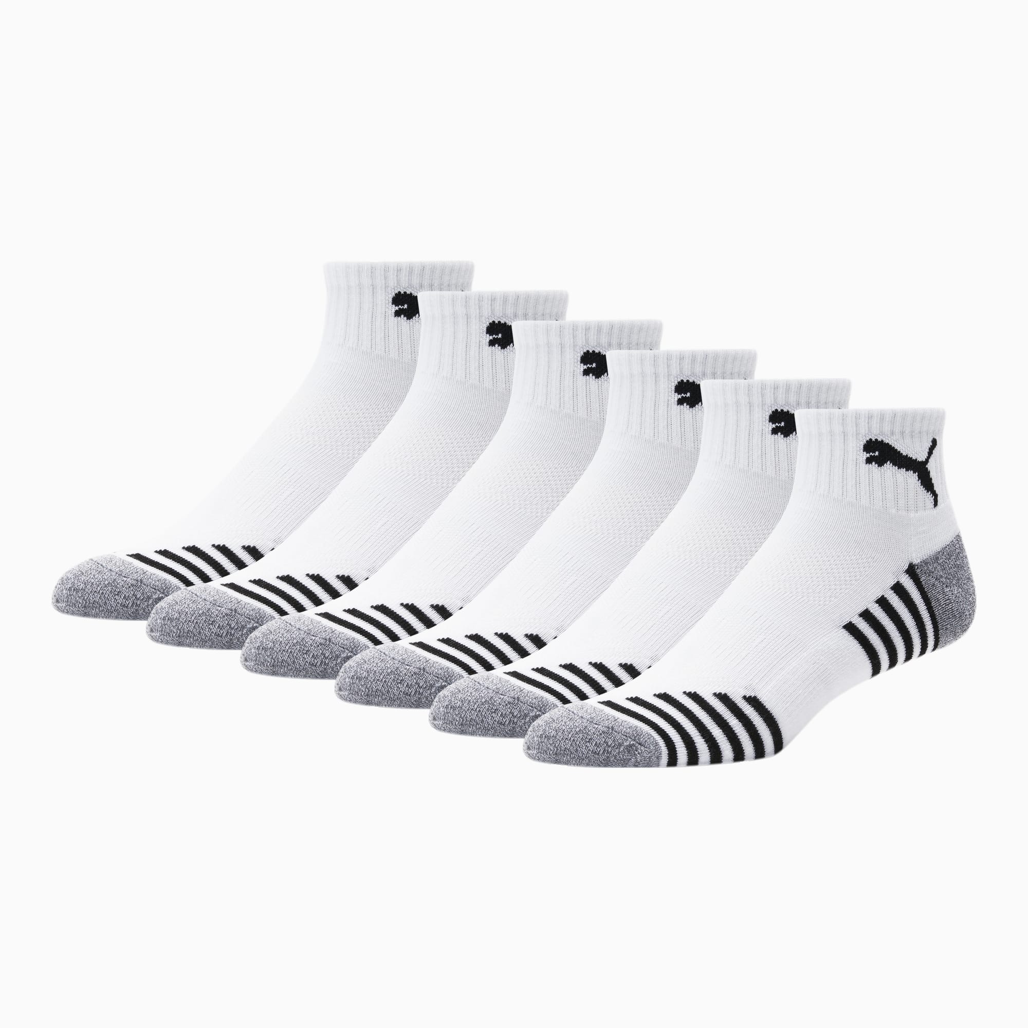 Half-Terry Quarter-Length Men's Socks [6 Pack] | PUMA